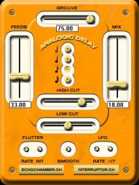 Analogic Delay 1.2 screenshot. Click to enlarge!