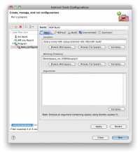 Android NDK Revision 8e screenshot. Click to enlarge!
