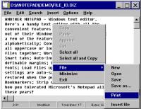 Another Notepad 1.71.32 screenshot. Click to enlarge!