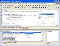 Antechinus PHP Editor 2.0 screenshot. Click to enlarge!
