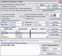 Anti-lost CD Ejector Pro 2.2 screenshot. Click to enlarge!