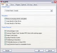 AnyDVD 8.1.4.0 screenshot. Click to enlarge!