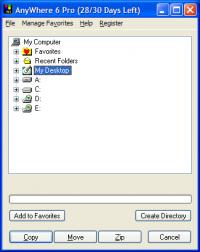 AnyWhere Pro 6.3 screenshot. Click to enlarge!