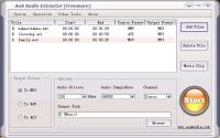 AoA Audio Extractor 2.3.6 screenshot. Click to enlarge!