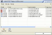 Ap PDF Password Recovery 3.1 screenshot. Click to enlarge!