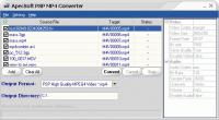 ApecSoft PSP MP4 Converter 1.36 screenshot. Click to enlarge!