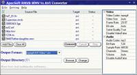 ApecSoft RMVB WMV to AVI Converter 2.10 screenshot. Click to enlarge!
