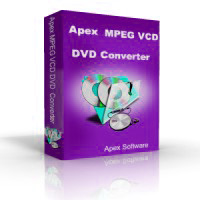 Apex MPEG VCD DVD Converter for to mp4 5.0 screenshot. Click to enlarge!