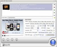 Apollo 3GP Video Converter 2.7.4 screenshot. Click to enlarge!