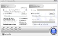 Apollo DVD Copy 4.8.47 screenshot. Click to enlarge!