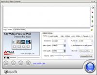 Apollo iPod Video Converter 4.1.1 screenshot. Click to enlarge!