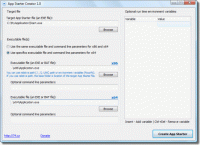 App Starter Creator 1.3.8.54 screenshot. Click to enlarge!