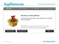 AppRemover 3.1.34.1 screenshot. Click to enlarge!