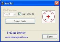 ArcSet 1.1.0 screenshot. Click to enlarge!