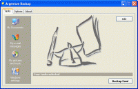 Argentum Backup 3.00 screenshot. Click to enlarge!