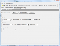 Arlequin 3.5.1.3 screenshot. Click to enlarge!