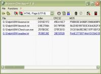 Arpoon Checksum 1.6 screenshot. Click to enlarge!