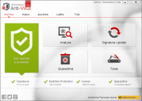 Ashampoo Anti-Virus 2016 1.3.0 screenshot. Click to enlarge!
