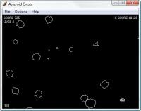 Asteroid Cresta 1.8 screenshot. Click to enlarge!