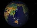 Astro Earth 3D Screensaver 1.0 screenshot. Click to enlarge!