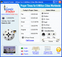 Athan (Azan) Basic 4.2 screenshot. Click to enlarge!