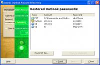 Atomic Outlook Password Recovery 2.0 screenshot. Click to enlarge!