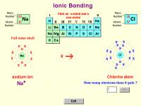 Atoms, Bonding and Structure 2.0 screenshot. Click to enlarge!
