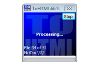 Atrise ToHTML 3.2.0 screenshot. Click to enlarge!
