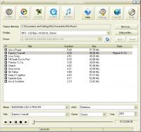 Audio CD Grabber 2.7.8 screenshot. Click to enlarge!