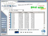 Audio CD to MP3 Maker 1.1.0 screenshot. Click to enlarge!