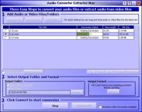 Audio Converter Extractor Max 1.0.0.3 screenshot. Click to enlarge!