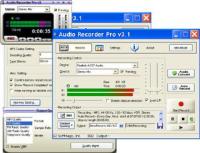 Audio Recorder Pro 3.90 screenshot. Click to enlarge!