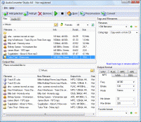AudioConverter Studio 9.2.216 screenshot. Click to enlarge!