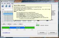 AudioMerger 2.0 screenshot. Click to enlarge!