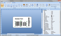 Aulux Barcode Label Maker Enterprise 7.77.6062.43914 screenshot. Click to enlarge!