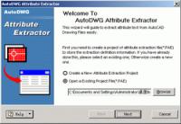 AutoDWG Attribute Extractor 2.11 screenshot. Click to enlarge!