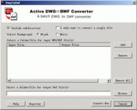 AutoDWG DWG DWF Converter 2011.09 2.631 screenshot. Click to enlarge!