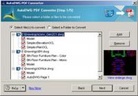 AutoDWG DWG to PDF Converter 2011.09 3.891 screenshot. Click to enlarge!