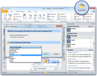 AutoFile for Microsoft Outlook 5.4.3 screenshot. Click to enlarge!