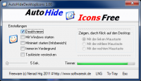 AutoHideDesktopIcons 2.85 screenshot. Click to enlarge!