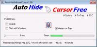 AutoHideMouseCursor 2.22 screenshot. Click to enlarge!