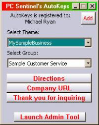 AutoKeys: AutoType Software 2.3.7 screenshot. Click to enlarge!