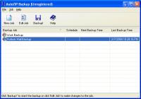 AutoZIP Backup 1.0 screenshot. Click to enlarge!