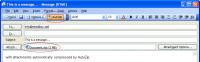 AutoZip for Outlook 2.2 screenshot. Click to enlarge!