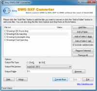 Autocad Converter 6.1 screenshot. Click to enlarge!