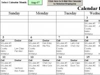 Automatic Doctors Calls with Excel 2.12 screenshot. Click to enlarge!