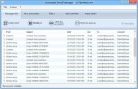 Automatic Email Manager 5.17.5444.16609 screenshot. Click to enlarge!