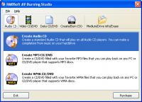 Av Burning Studio 1.1 screenshot. Click to enlarge!
