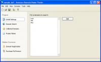 Avensen Domain Name Finder 2.24 screenshot. Click to enlarge!