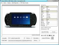 Avex DVD to PSP Video Suite 4.0 screenshot. Click to enlarge!